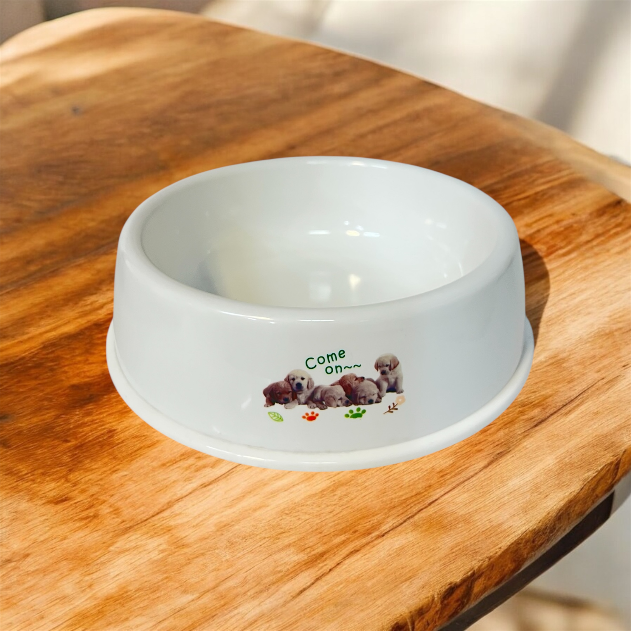 Plastic Food and Water Bowl for Dogs