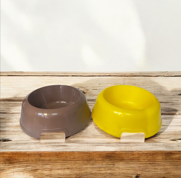 Plastic Food and Water Bowl for Small Dogs