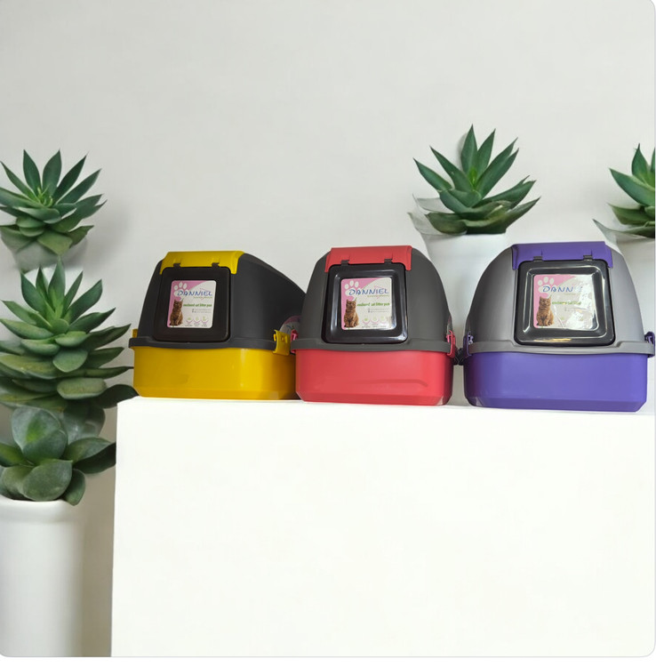 Daniel Covered Cat Litter Box