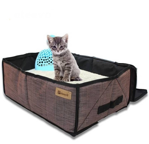 Foldable Travel Cat Litter Box