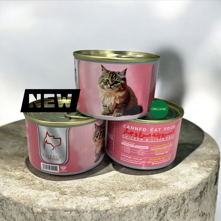 Celebone Chicken & Liver Pâté 180g – Adult Cat Food (All Breeds)