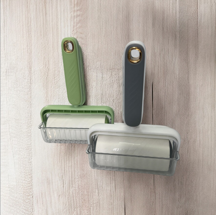 aren Adhesive Lint Roller with Case – 60 Sheets Pet Hair Remover