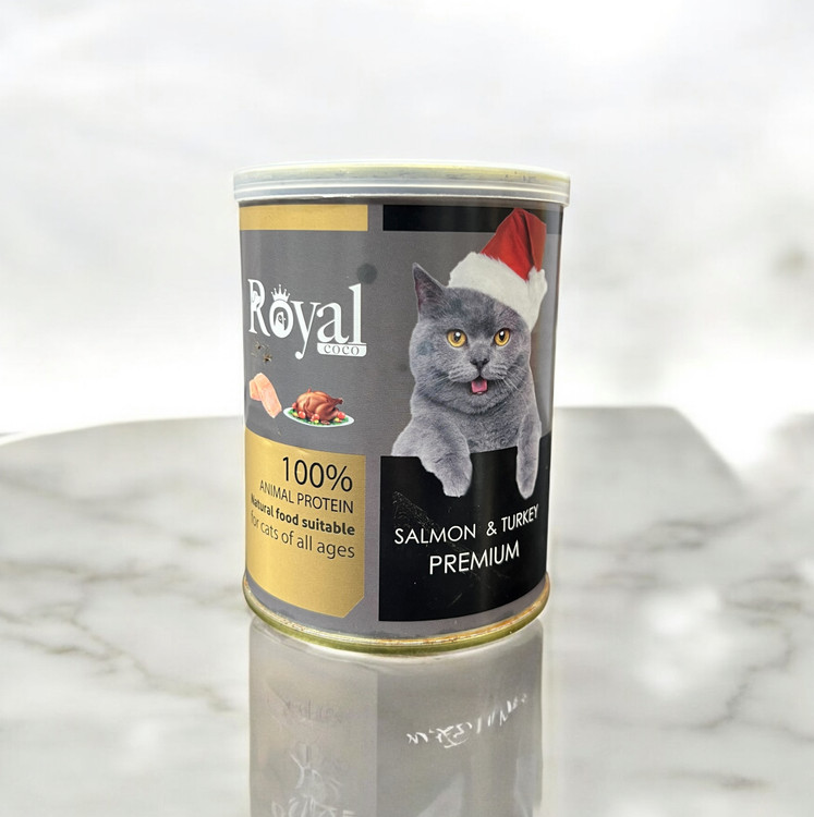 Royal Coco Salmon & Turkey Pâté for Adult Cats (All Breeds)