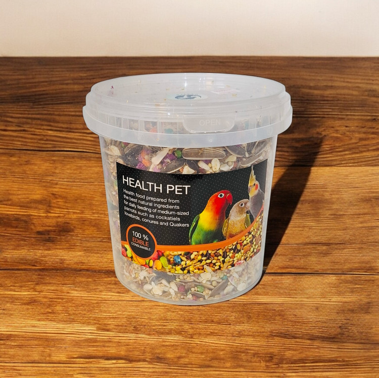 Health Pet Nut Mix Food for Small & Medium Parrots