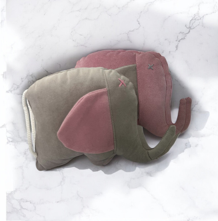 Plush Elephant Dog Toy