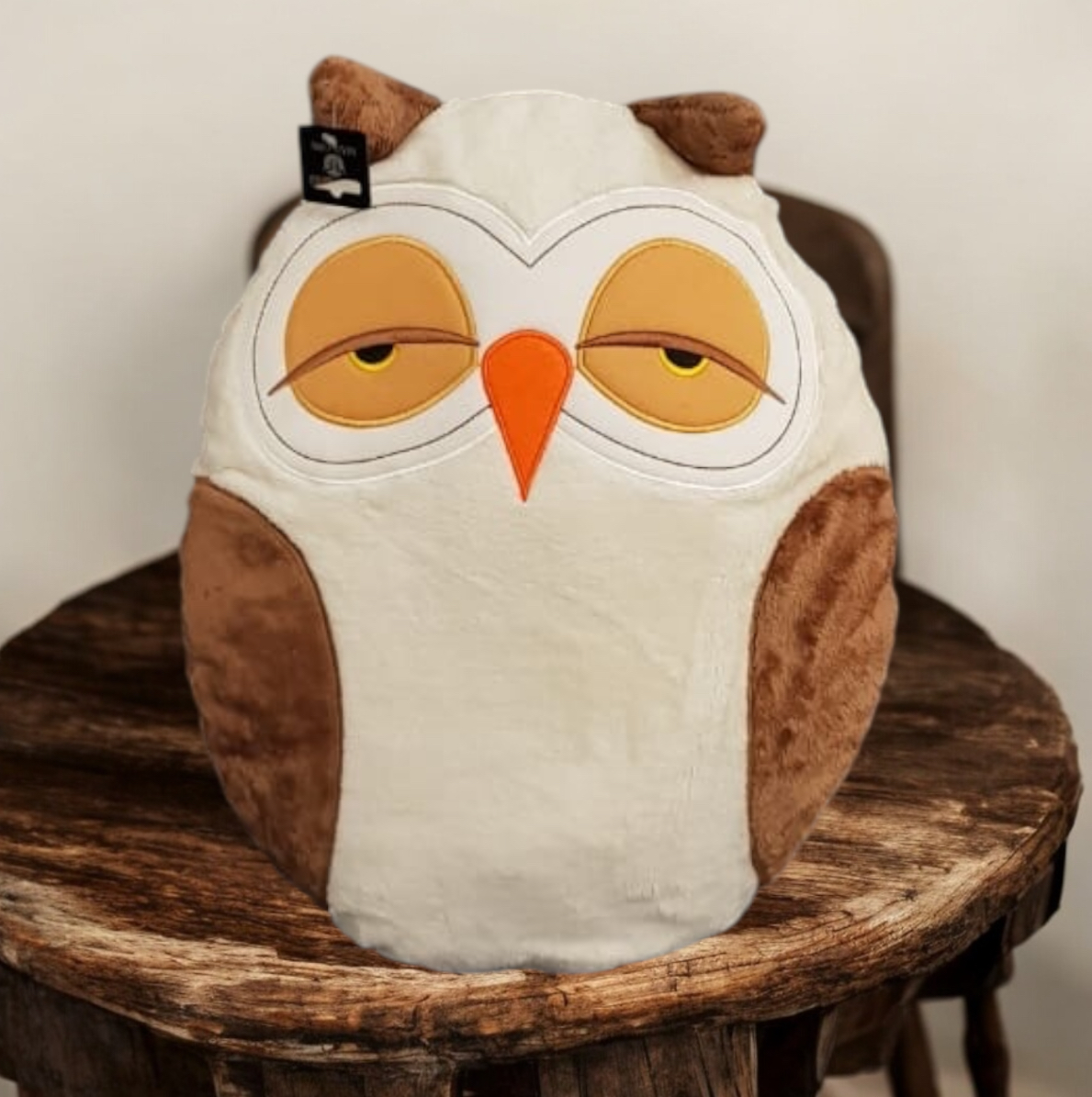 Mad Cow Owl Design Pet Cushion Bed
