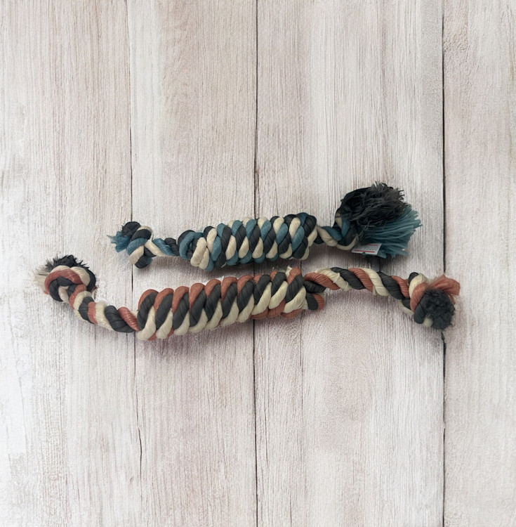 Double Knot Cotton Rope Toy for Small Breed Dogs