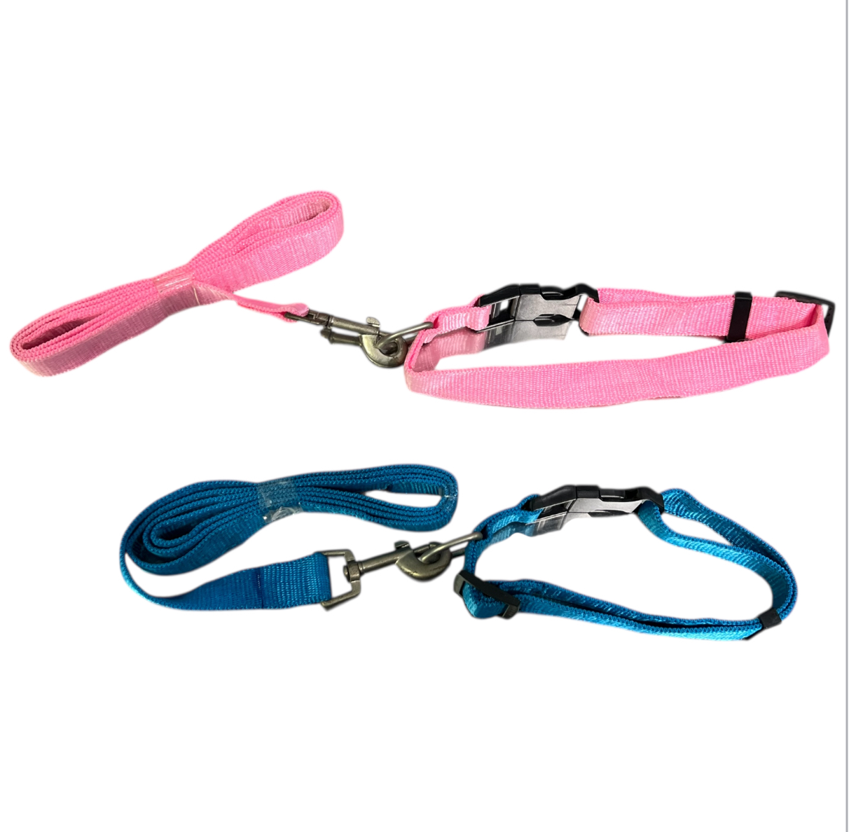 Durable Canvas Dog Collar with 1.5m Leash