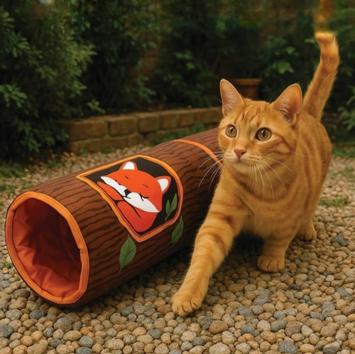 اسباب بازی تونل تک کانال مخصوص گربه