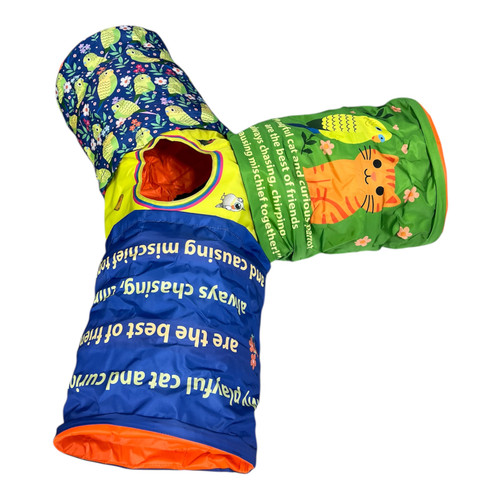 3-Way Cat Play Tunnel Toy