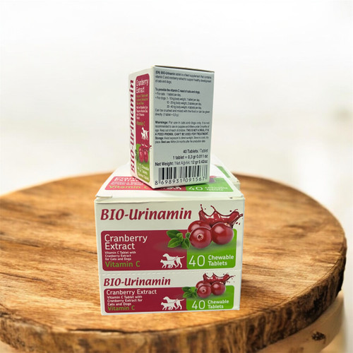 Bio PetActive Urinary & Kidney Support Tablets for Dogs & Cats