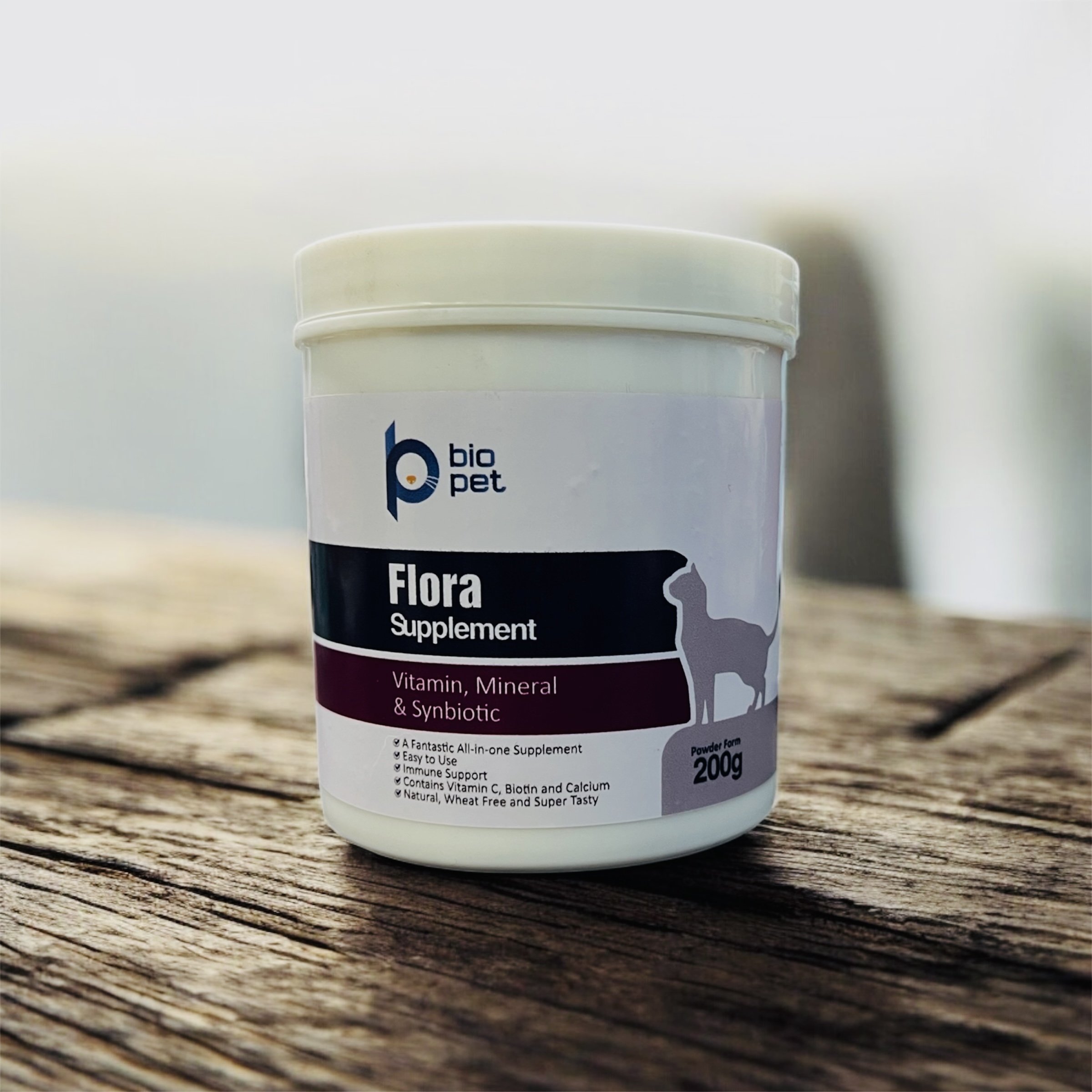 BioPet Synbiotic Powder (Probiotic + Prebiotic) for Cats