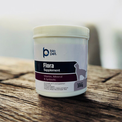 BioPet Synbiotic Powder (Probiotic + Prebiotic) for Cats