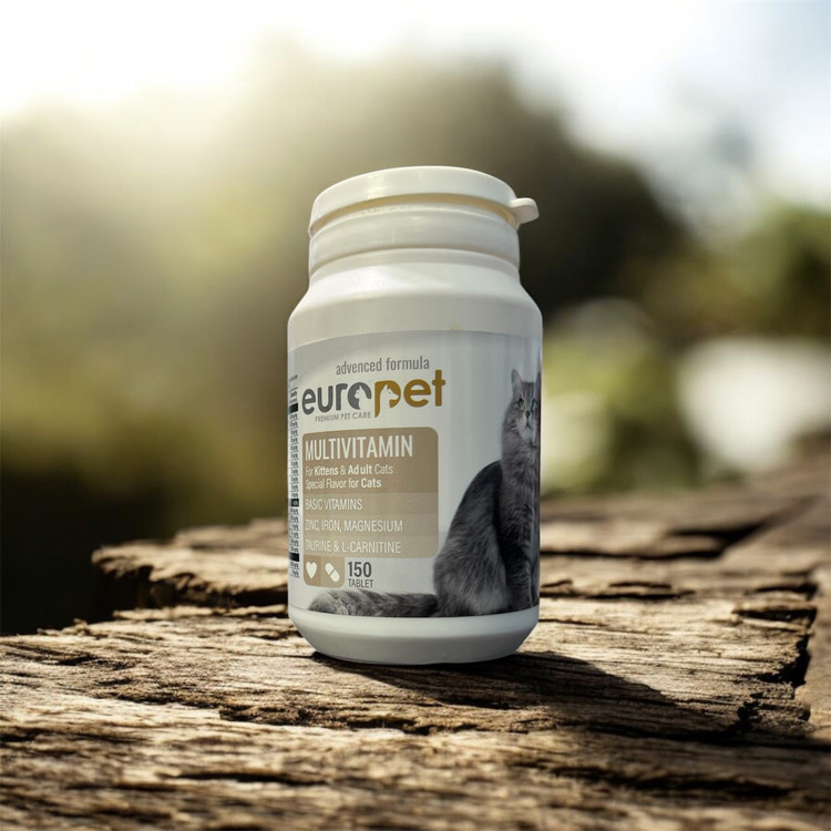 Europet Multi Vitamin Tablets for Cats (All Breeds & Ages)