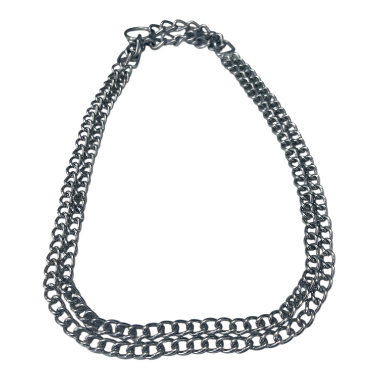 Double Chain Training Collar for Medium & Large Breed Dogs