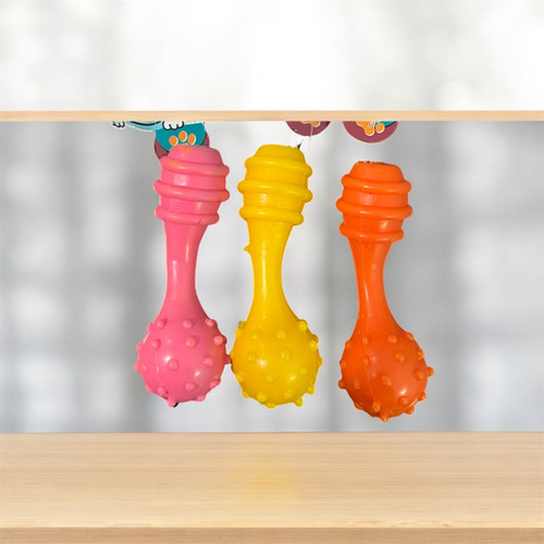 Durable Latex Mace Toy for Small Dogs