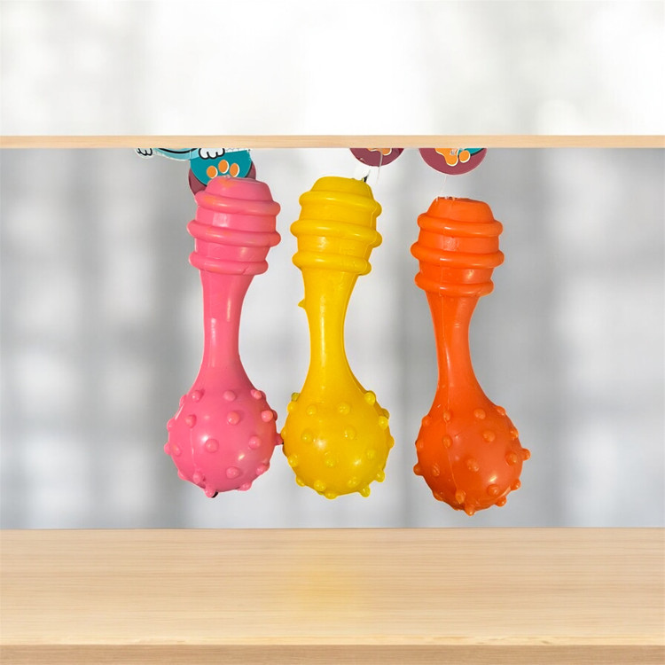 Durable Latex Mace Toy for Small Dogs