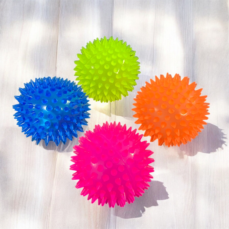 LED Light-Up Latex Ball Toy for Dogs and Cats