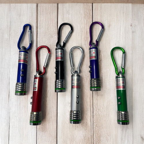 2-in-1 Laser Pointer & LED Flashlight Toy for Cats