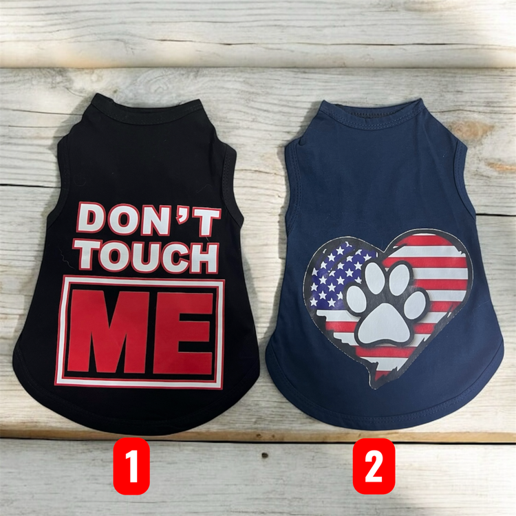 Cotton T-Shirt for Small Breed Dogs