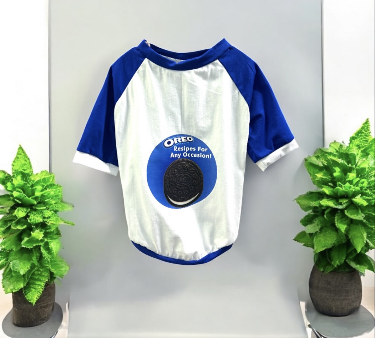 OREO Printed Cotton Dog T-Shirt