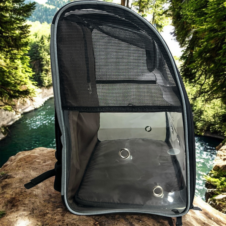 Transparent Pet Carrier Backpack for Small Dogs & Cats