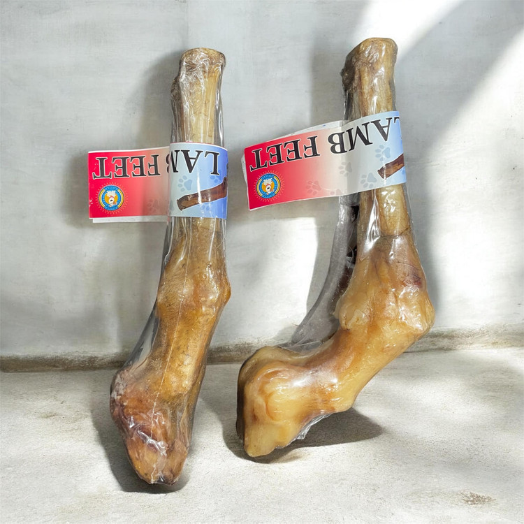 Natural Lamb Trotter Dog Treat – Rich in Calcium for Medium & Large Breeds