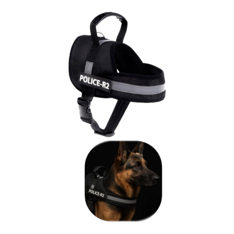 قلاده جسی (Jesi) سگ BONNYPET مدل POLICE-R2 سایز XL
